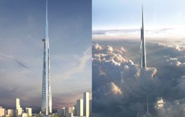 (فيديو) أطول برج في العالم بجدة السعودية
